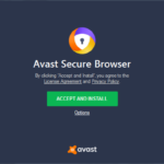 installing Avast Secure browser