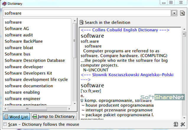 free offline dictionary download for pc xp