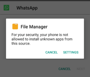 How to install WhatsApp on Android