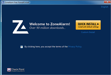 is zonealarm free antivirus compatible with windows 10