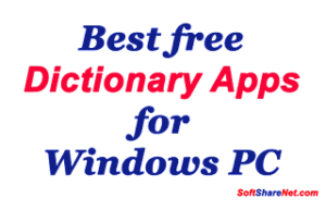 Offline English dictionary for Windows PC