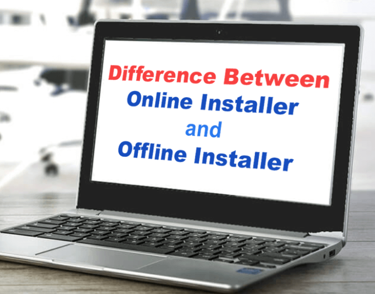 Online and Offline installer differences
