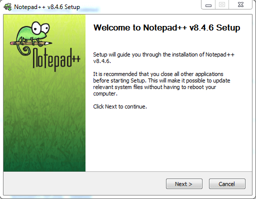 Installing Notepad++ on Windows