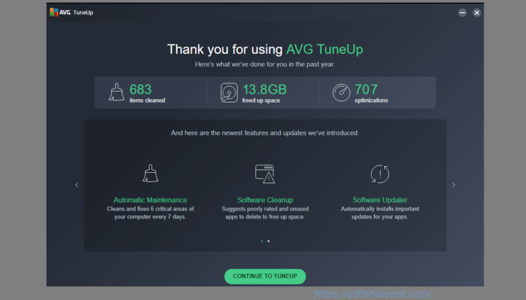 Download AVG Tuneup for Windows 11, 10, 7 PC
