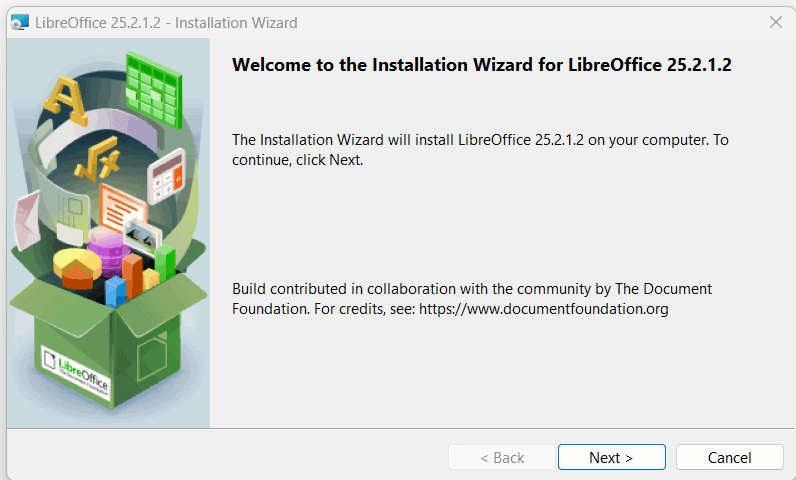 How to Install LibreOffice on Windows