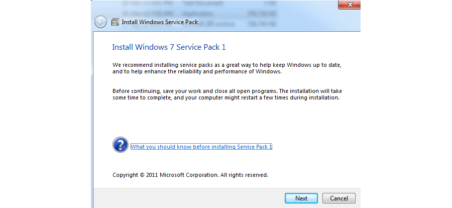 Windows 7 SP 1 (32 bit) Download Page